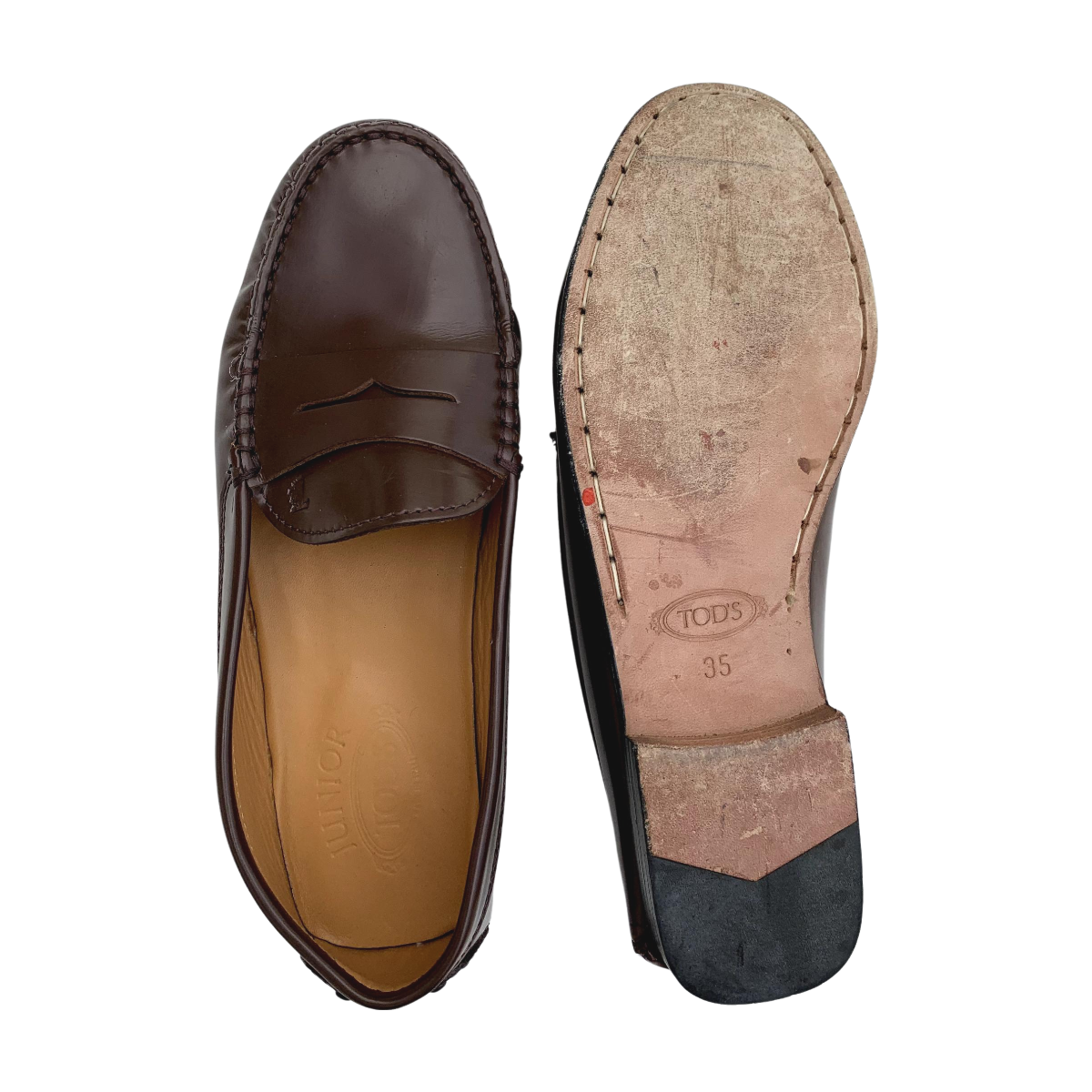 TOD'S - MOCASSINS - MARRON - 35