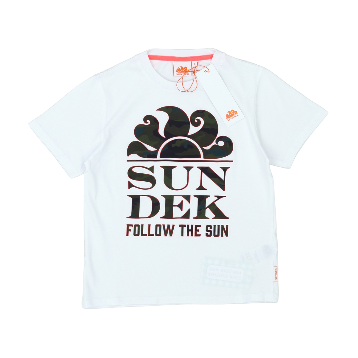 SUNDEK - T-SHIRT - BLANC - 10 ANS
