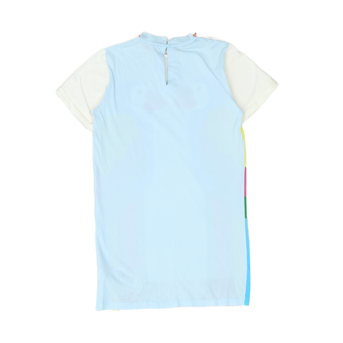 STELLA MCCARTNEY - T-SHIRT - BLANC, BLEU - 10 ANS