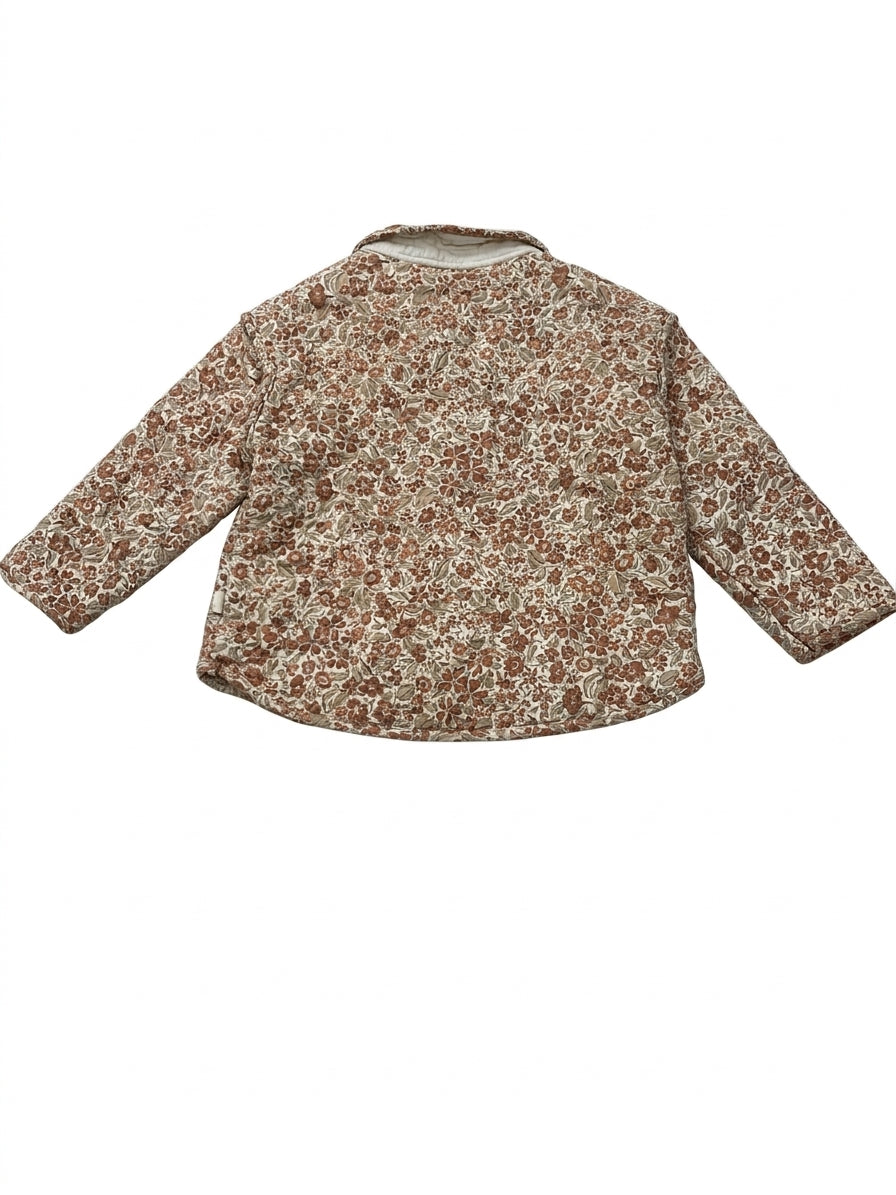 QUINCY MAE - VESTE - BEIGE, ROSE - 3 ANS