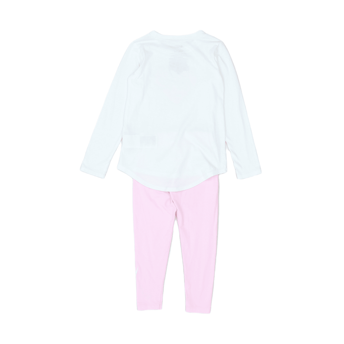 NIKE - Ensemble t-shirt blanc et legging rose - 5 ans