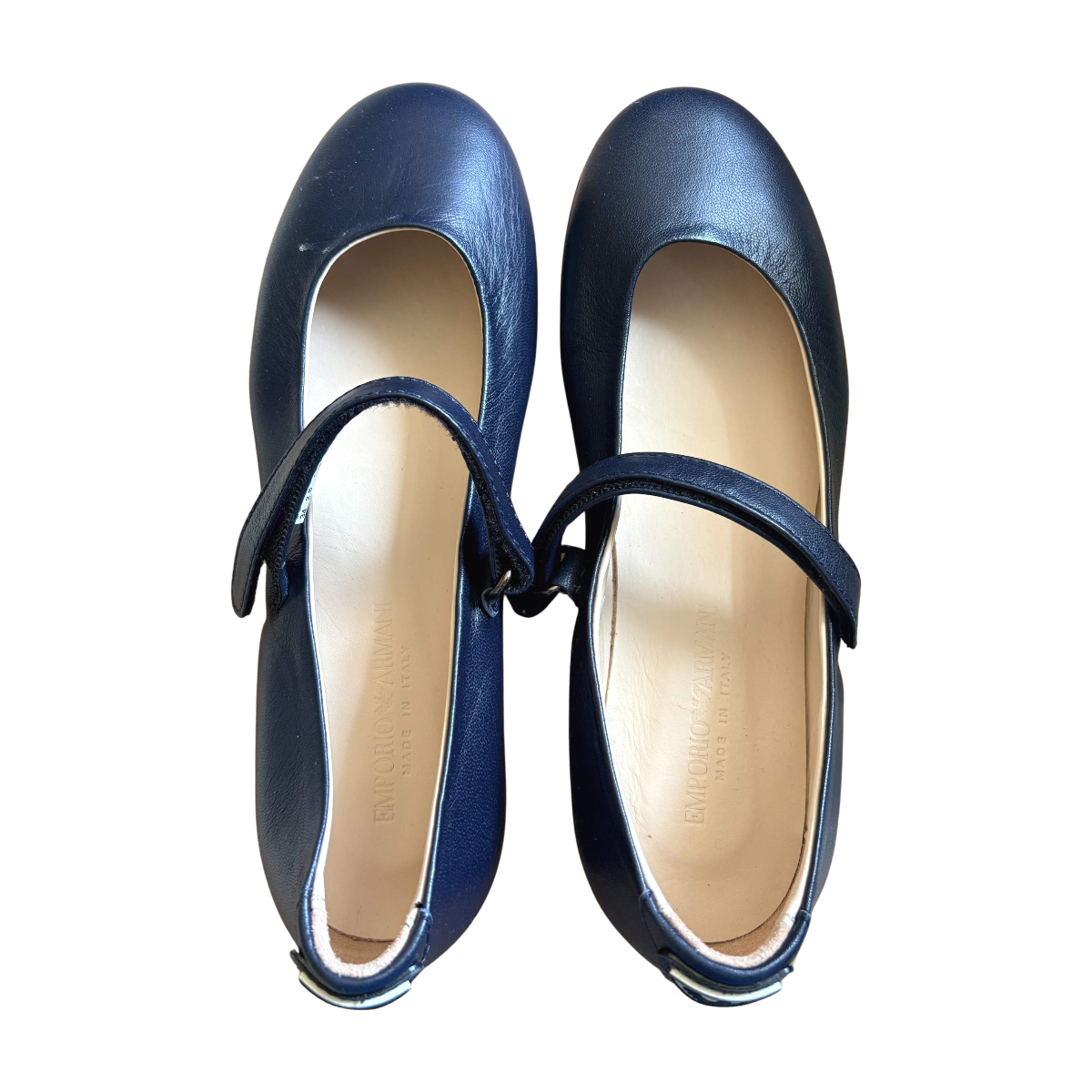 ARMANI - BALLERINES - BLEU - 34
