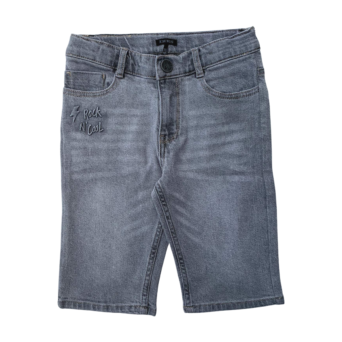 IKKS - BERMUDA - GRIS - 10 ANS