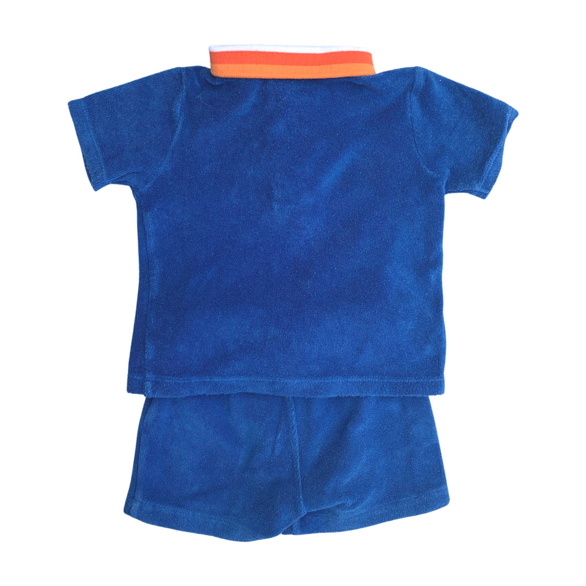 JACADI - ENSEMBLE - BLEU, ORANGE - 12 MOIS