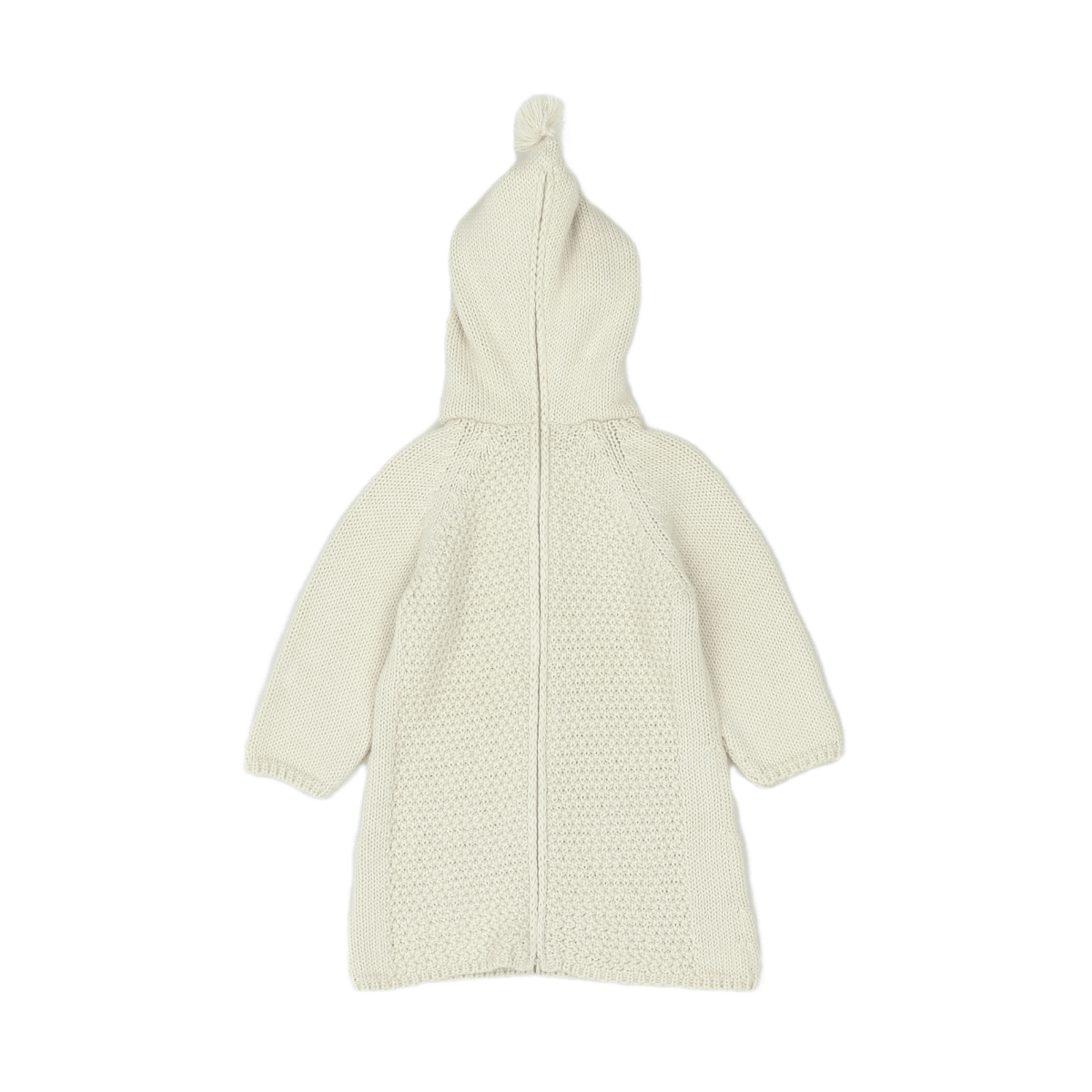 BONPOINT - New beige alpaca burnou - 2 years old