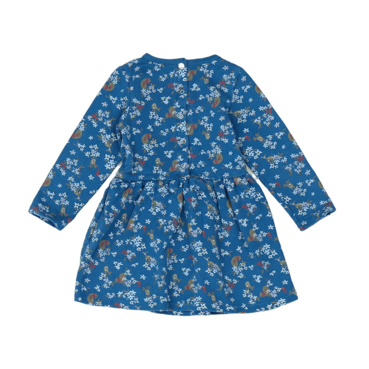 LITTLE BOAT - DRESS - BLUE - 4 YEARS