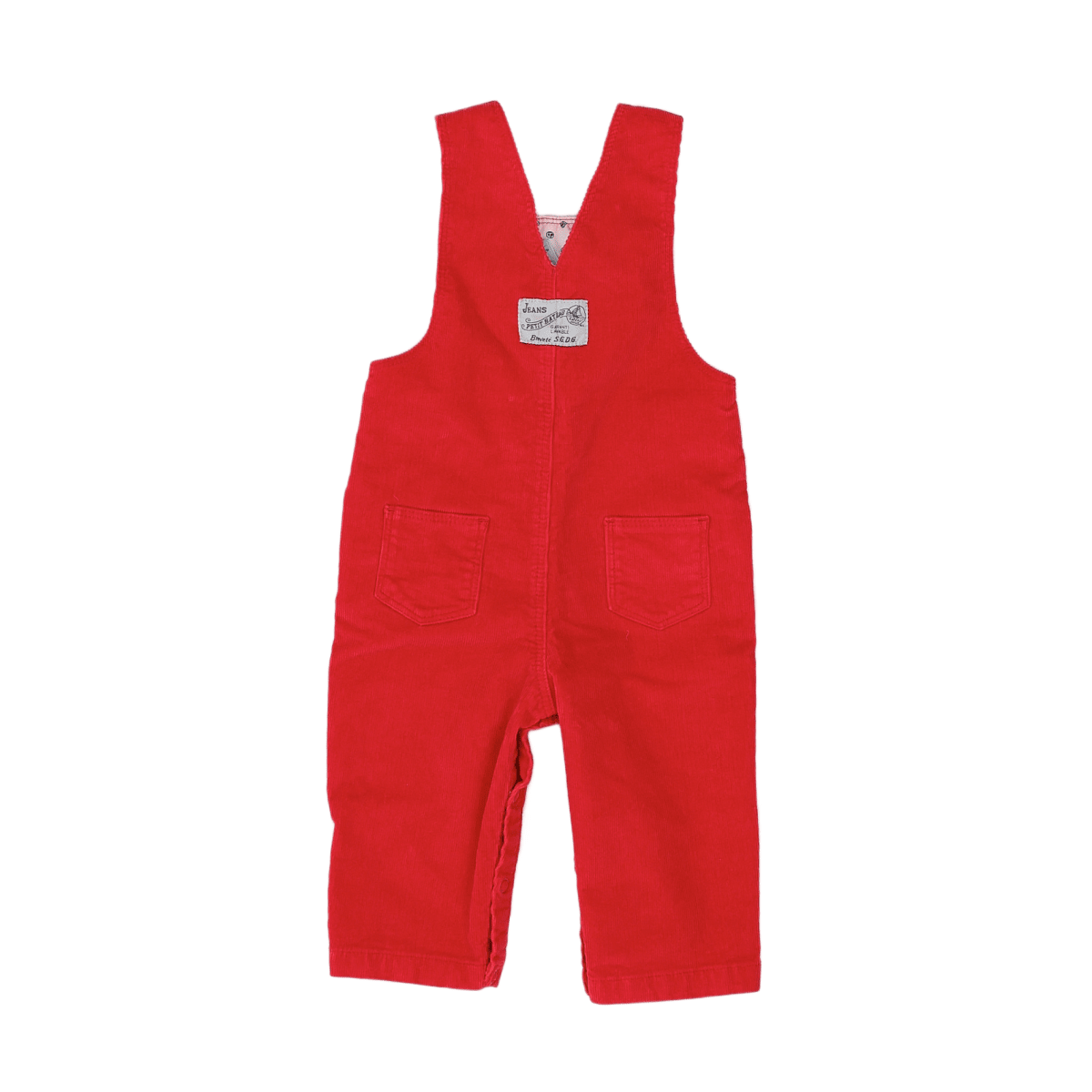 LITTLE BOAT - OVERALLS - ROT - 6 MONATE