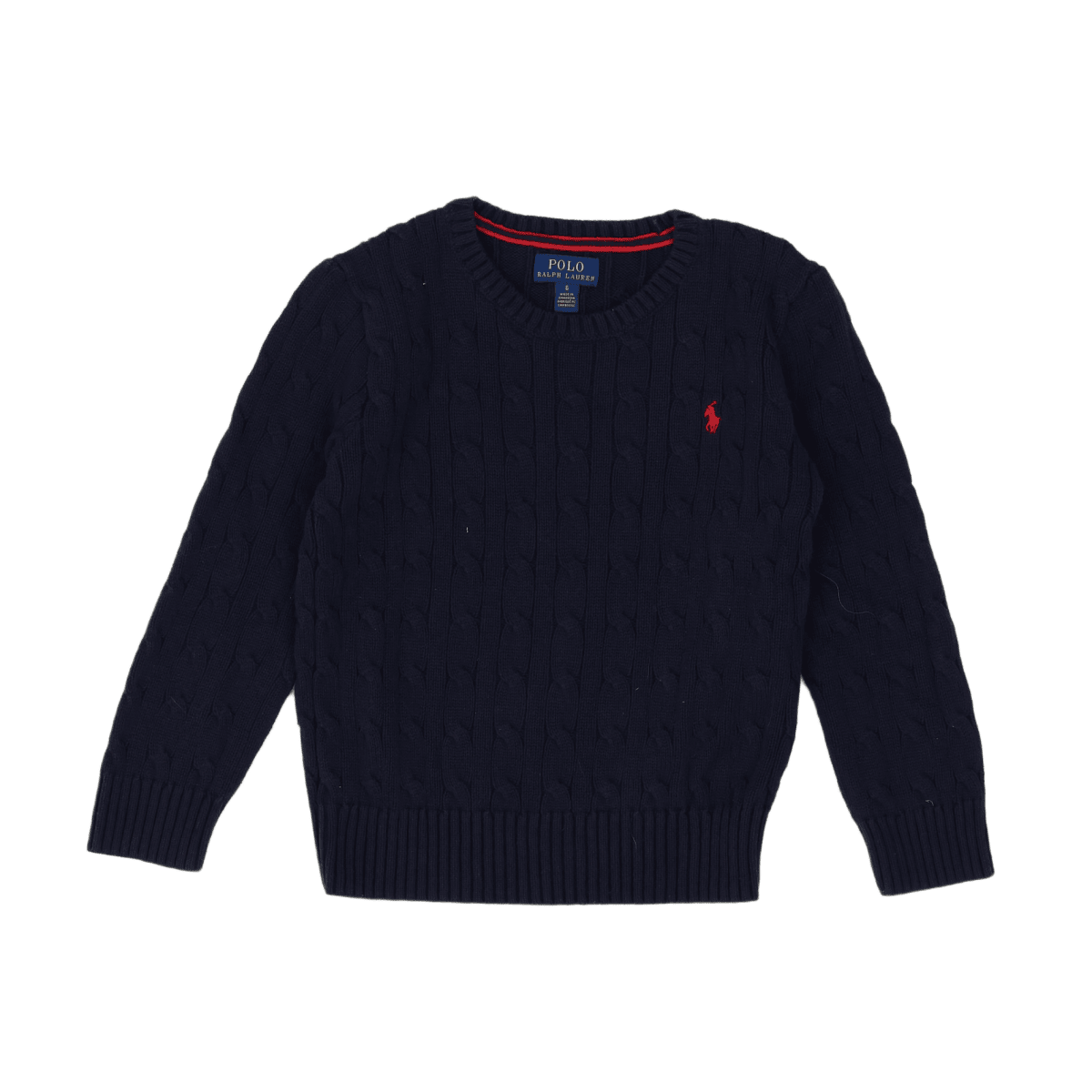 RALPH LAUREN - PULL - BLEU - 6 ANS