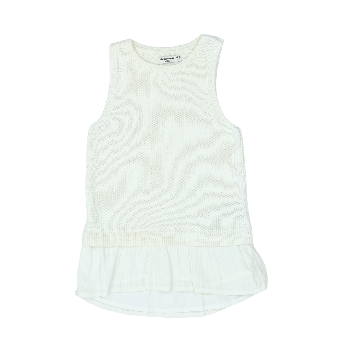 ABERCROMBIE - T-SHIRT - BEIGE - 16 ANS