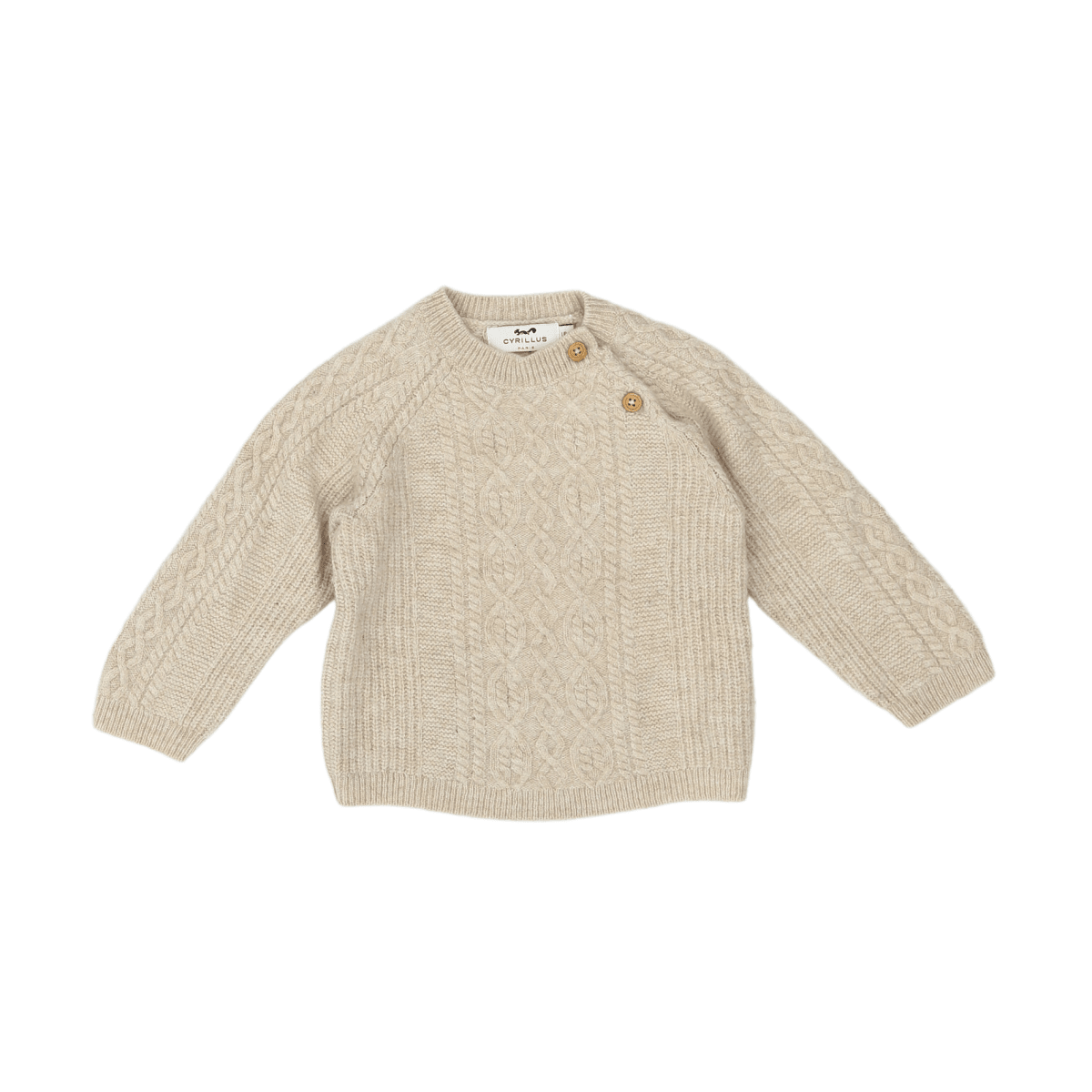 CYRILLUS - PULL - BEIGE - 24 MOIS