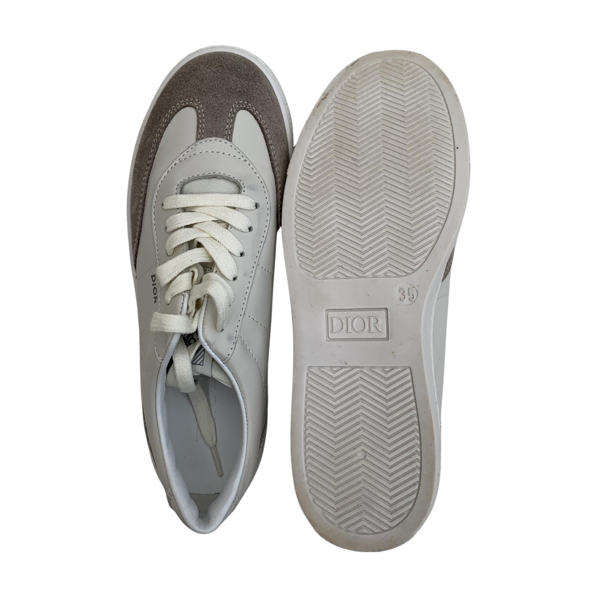 DIOR - BASKETS - BLANC - 35
