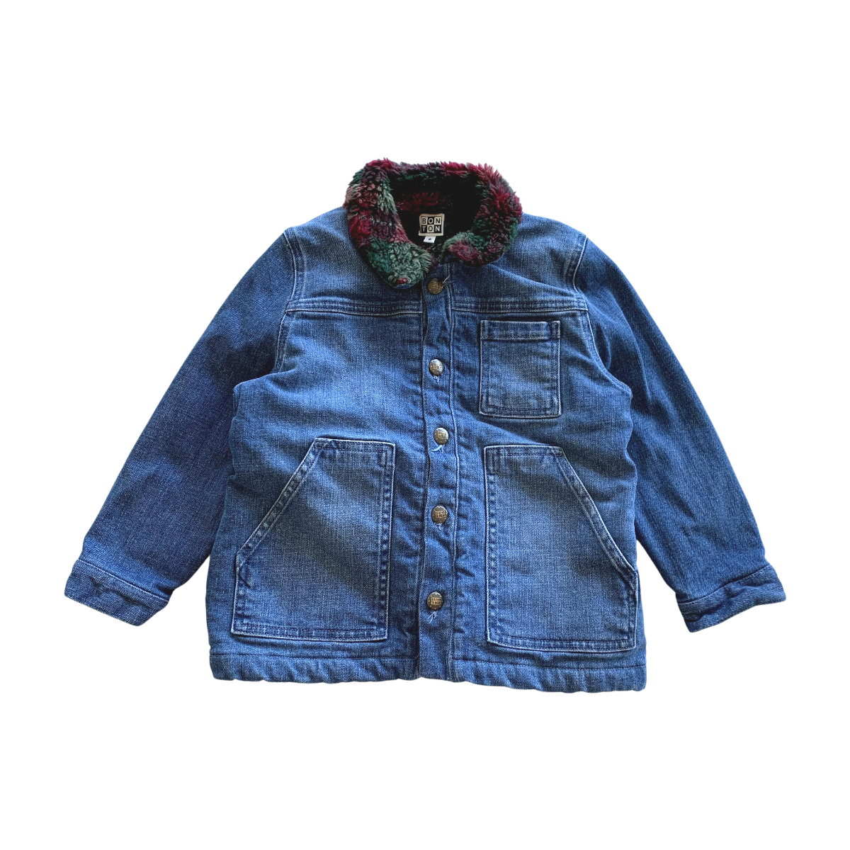 BONTON - VESTE EN JEAN - BLEU - 6 ANS
