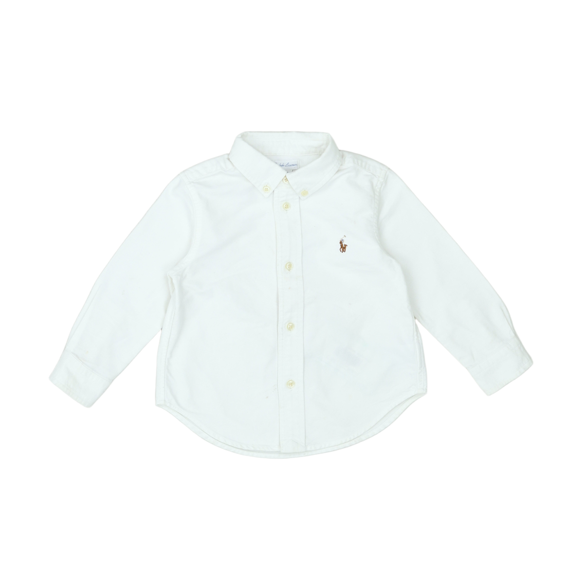 RALPH LAUREN - CHEMISE - BLANC - 24 MOIS