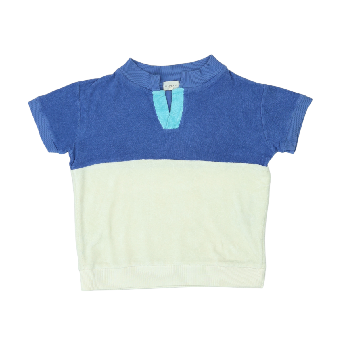 WE ARE KIDS - T-SHIRT DE BAIN - BLEU, BEIGE - 8 ANS