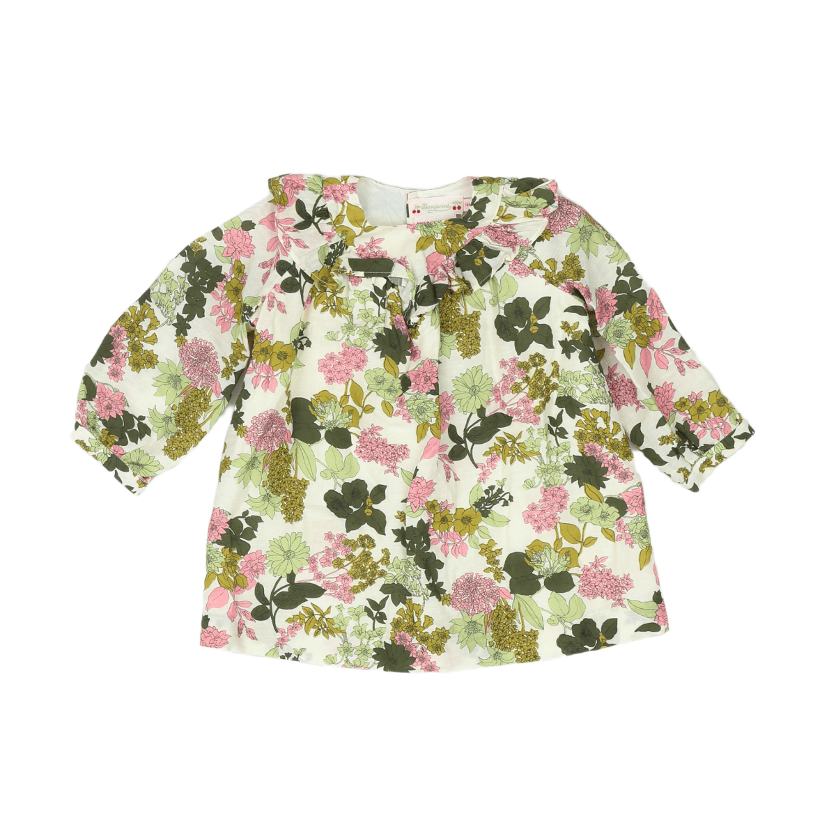 BONPOINT - ROBE - BEIGE, MULTICOLORE - 18 MOIS