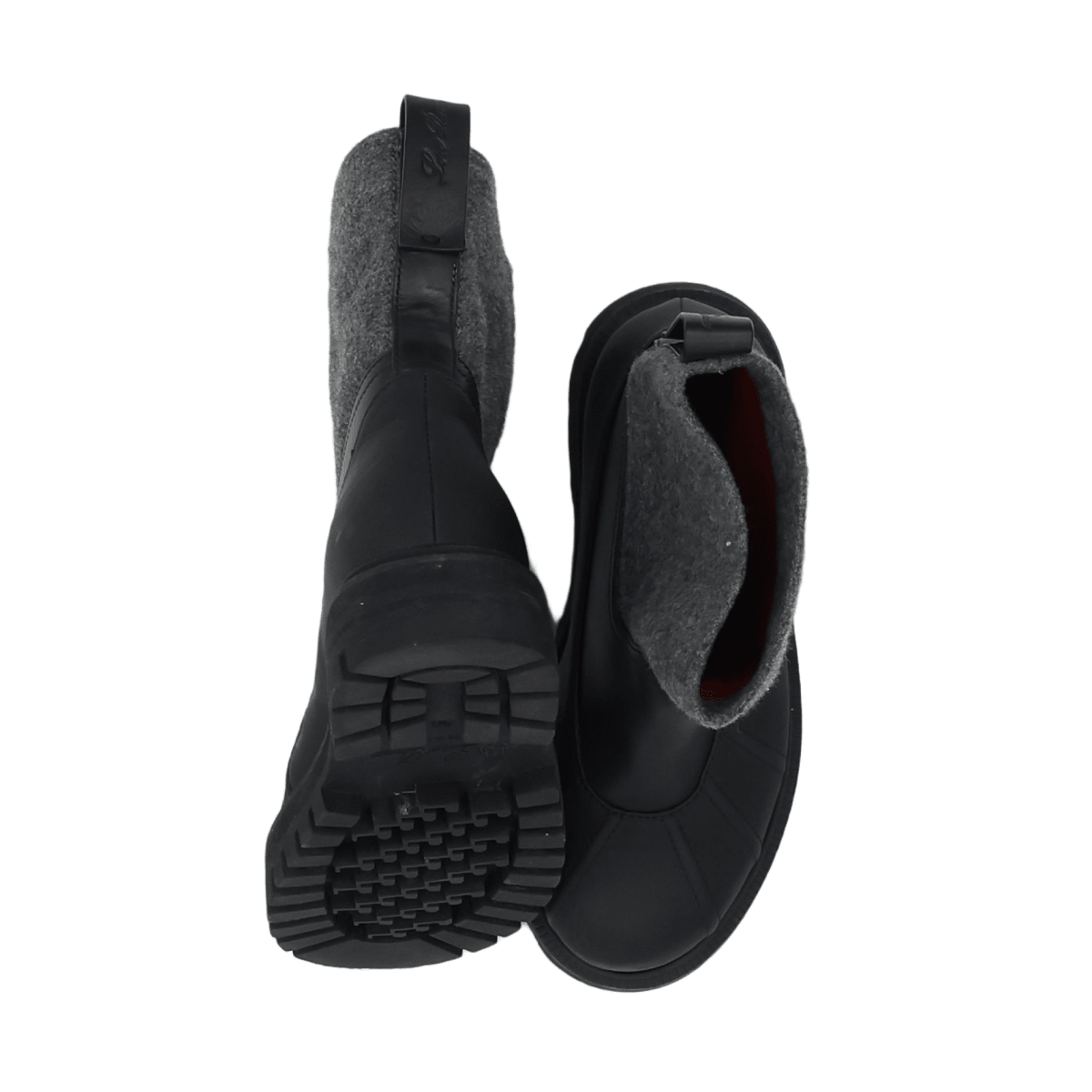 LORO PIANA - RAIN BOOTS - BLACK, GREY - 30