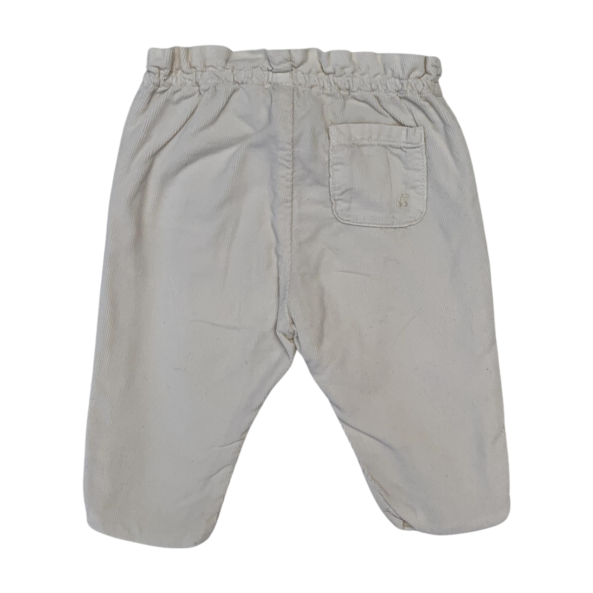 BONPOINT - PANTALON - BLANC - 6 MOIS