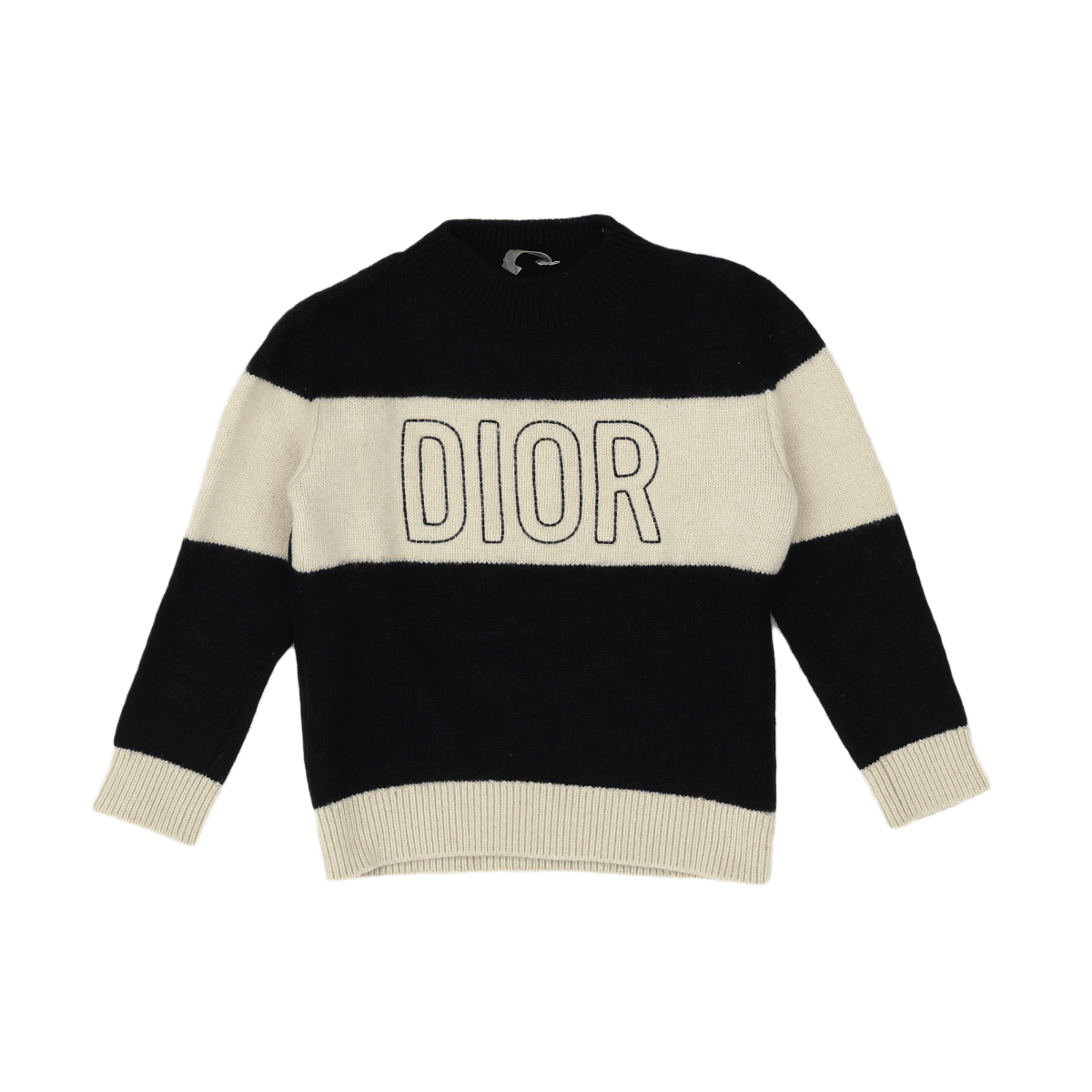 DIOR - SWEATER - BLACK, BEIGE - 6 YEARS