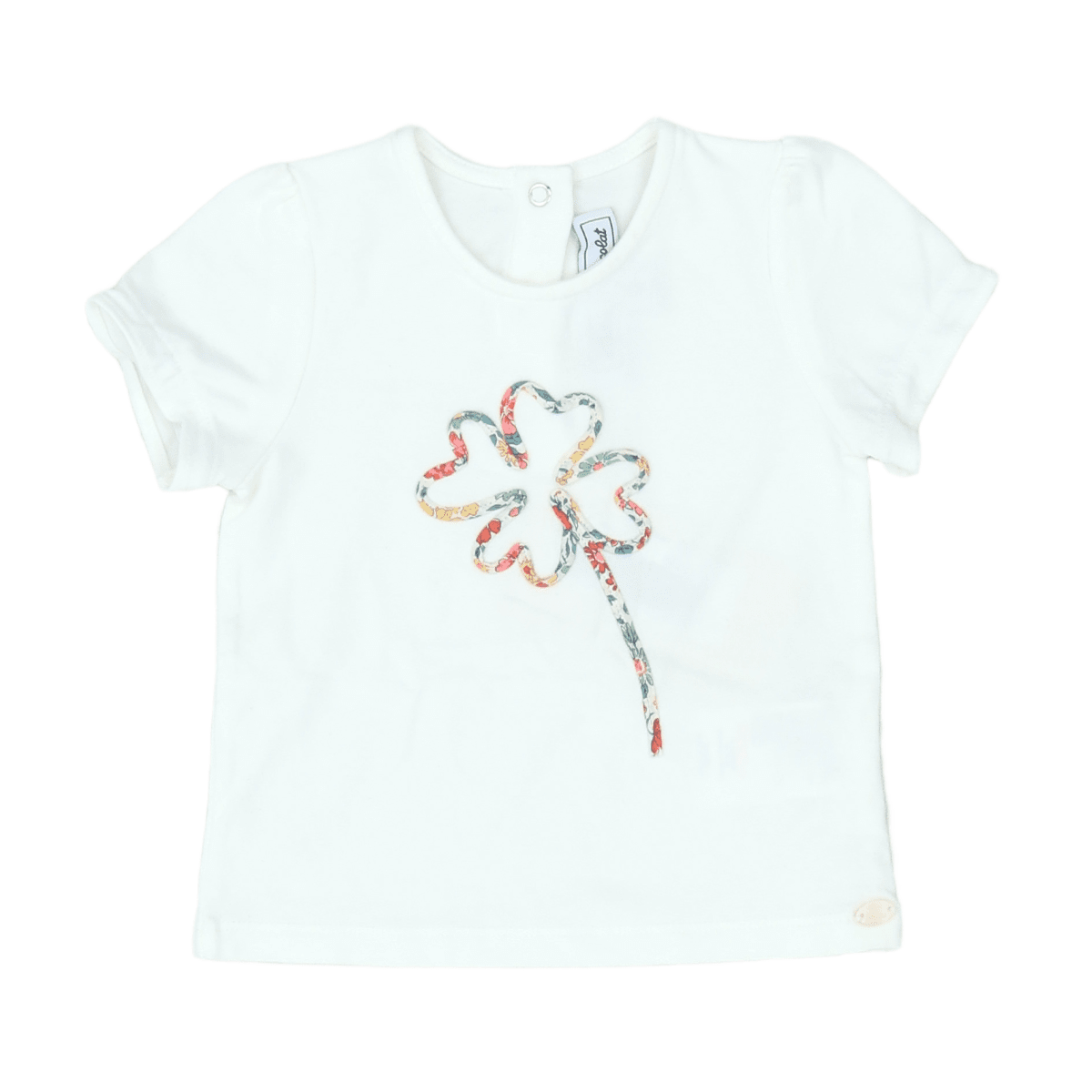 TARTINE & CHOCOLAT - T-SHIRT - BLANC - 12 MOIS