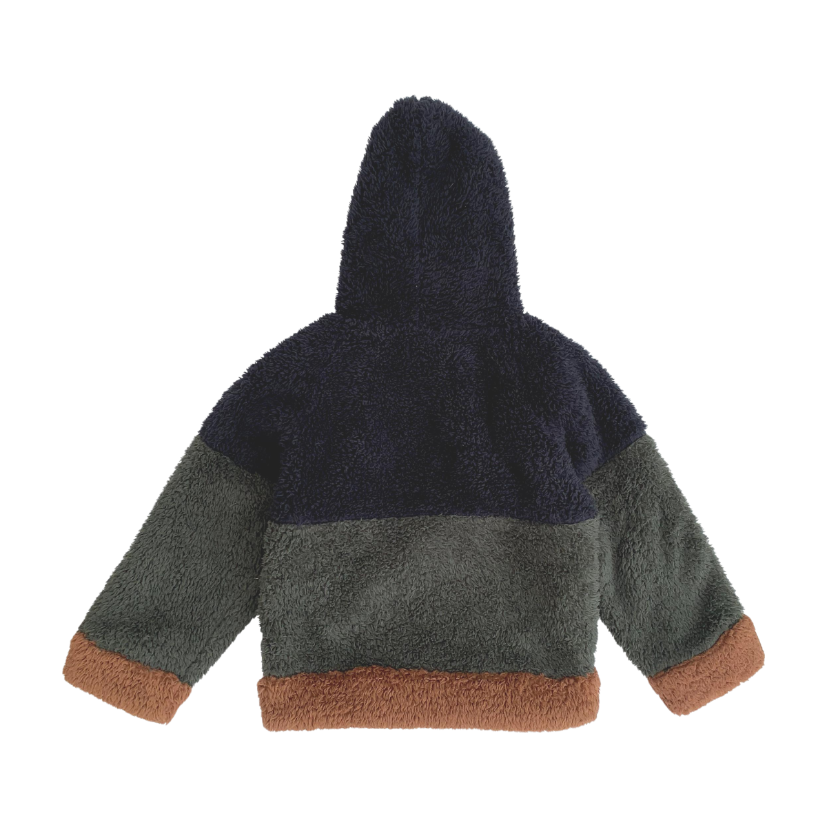 BELLEROSE - SWEAT - VERT, MARRON - 8 ANS