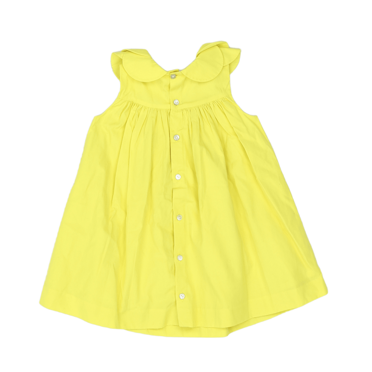 JACADI - KLEID - GELB - 24 MONATE