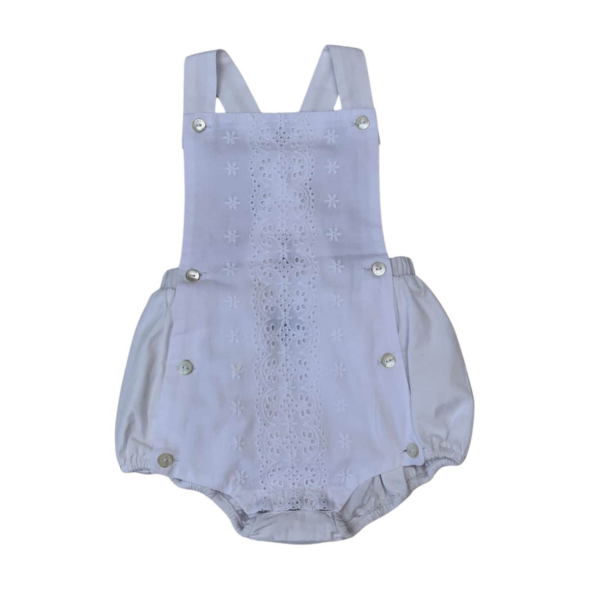 JACADI - COMBISHORT - BLANC - 3 MOIS