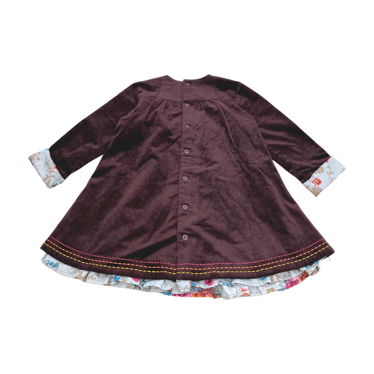 KENZO - ROBE - ROUGE - 24 MOIS