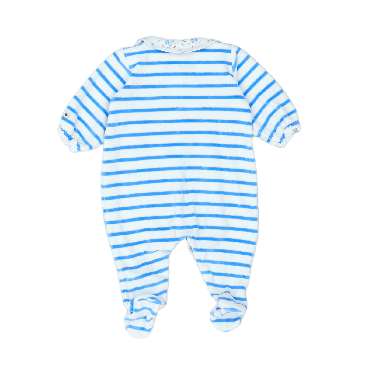 LITTLE BOAT - PAJAMAS - WHITE, BLUE - 6 MONTHS