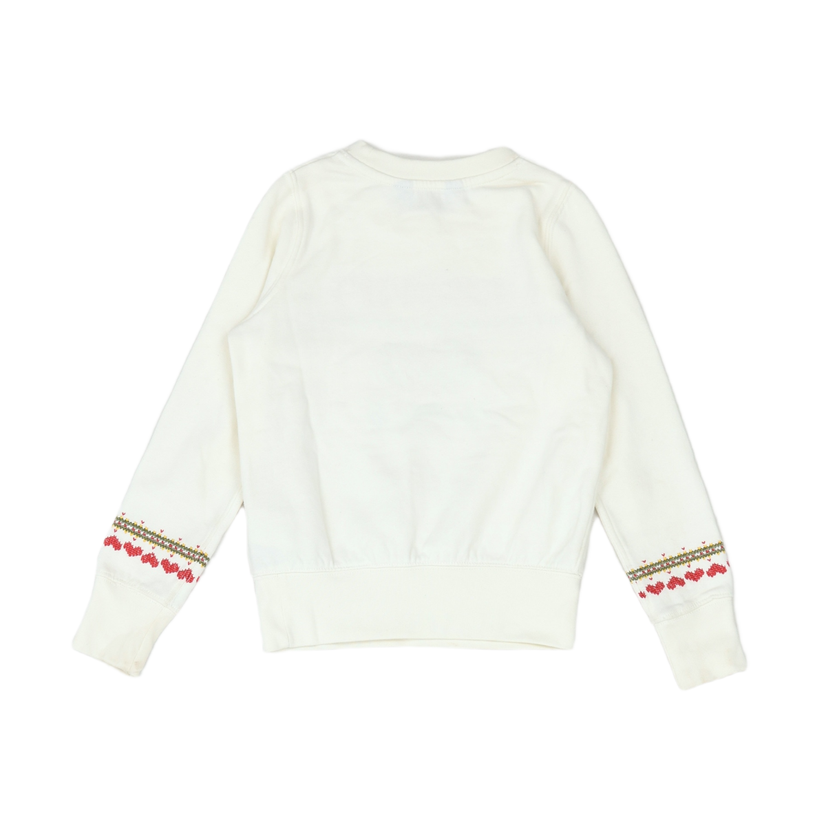 RALPH LAUREN - SWEAT - BLANC - 7 ANS