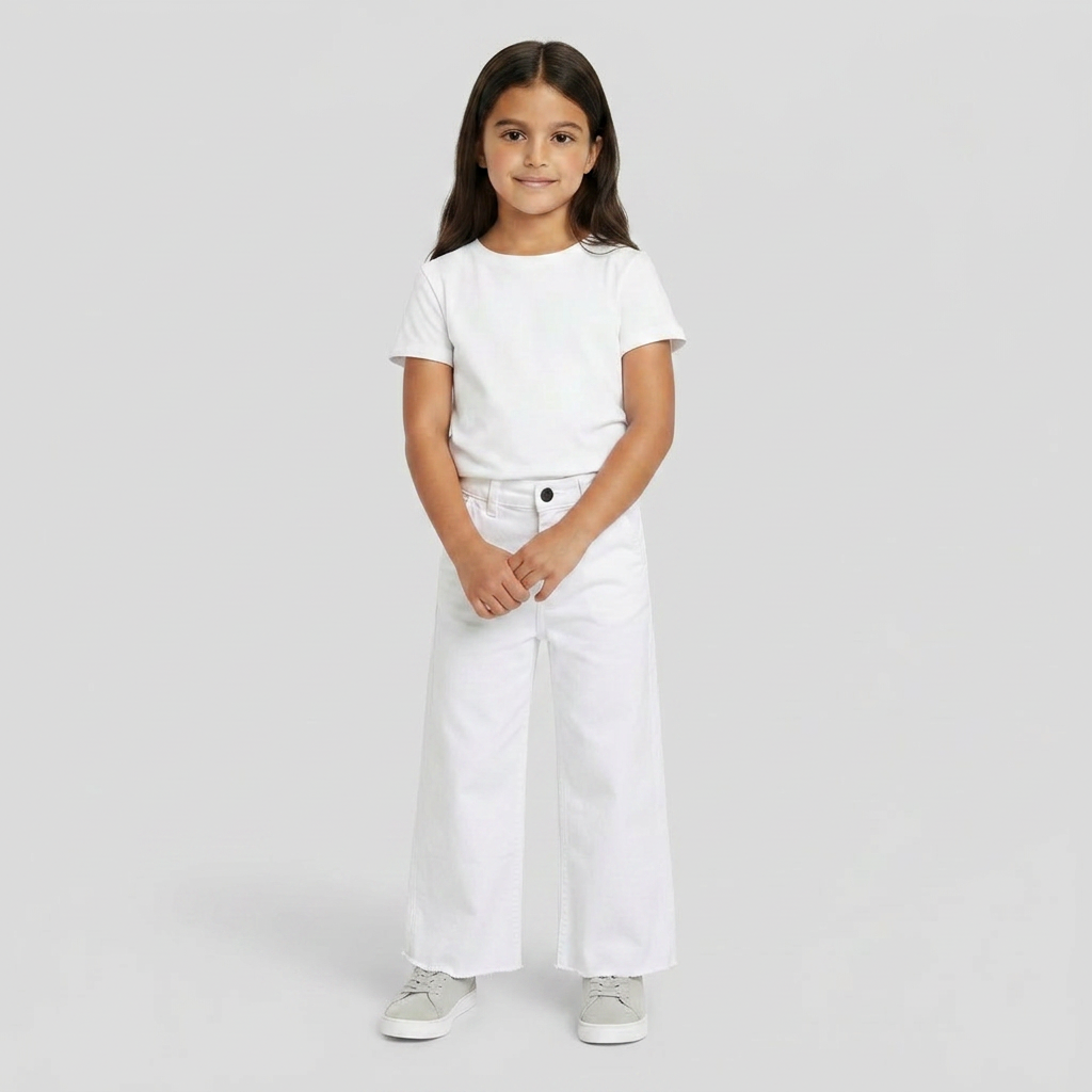FINGER IN THE NOSE - PANTALON - BLANC - 6 ANS