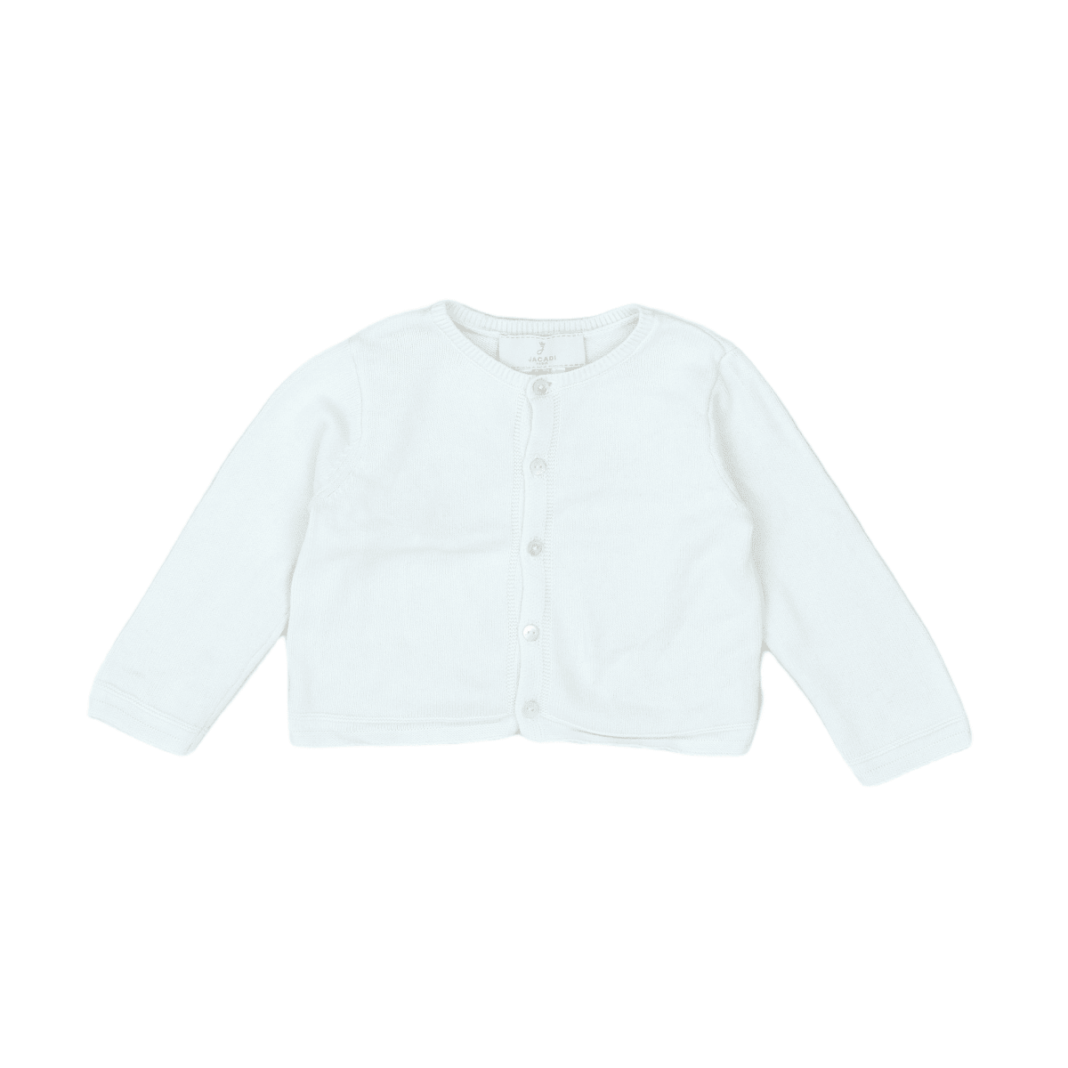 JACADI - CARDIGAN - WHITE - 18 MONTHS