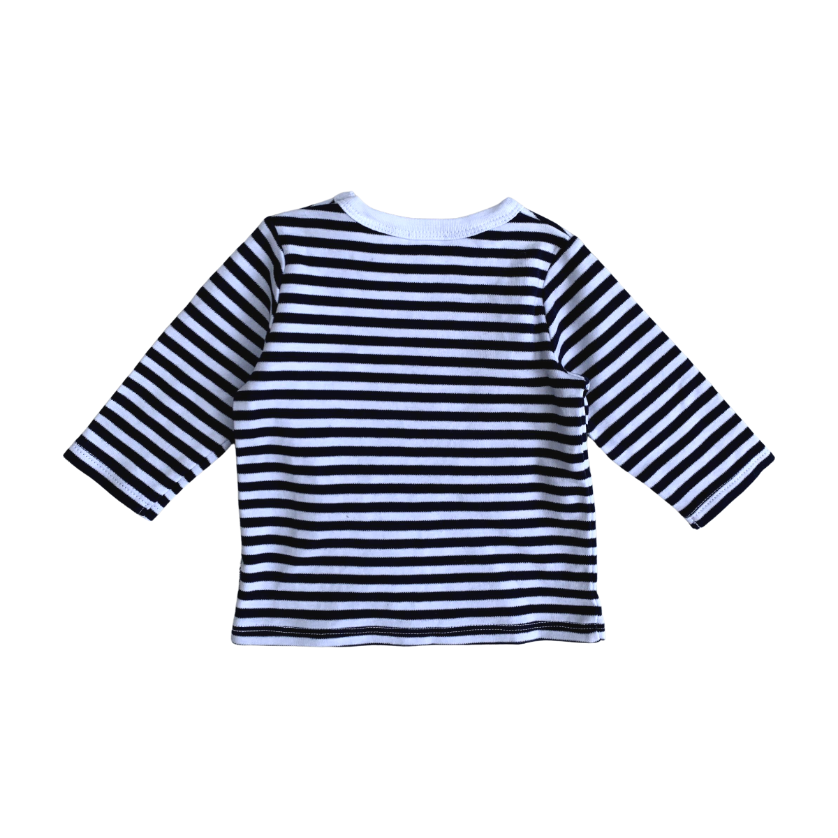 HUGO BOSS - T-SHIRT - BLEU, BLANC - 3 MOIS