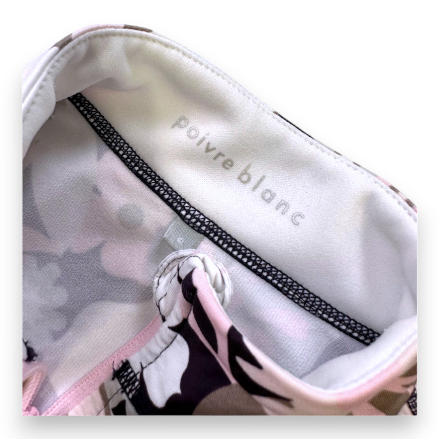 WHITE PEPPER - ROSA UND WEISSES TECHNISCHES T-SHIRT - 6 JAHRE