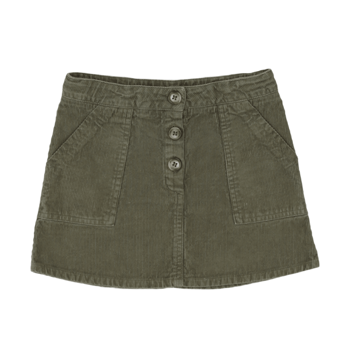 BONTON - Jupe en velours verte - 6 ans