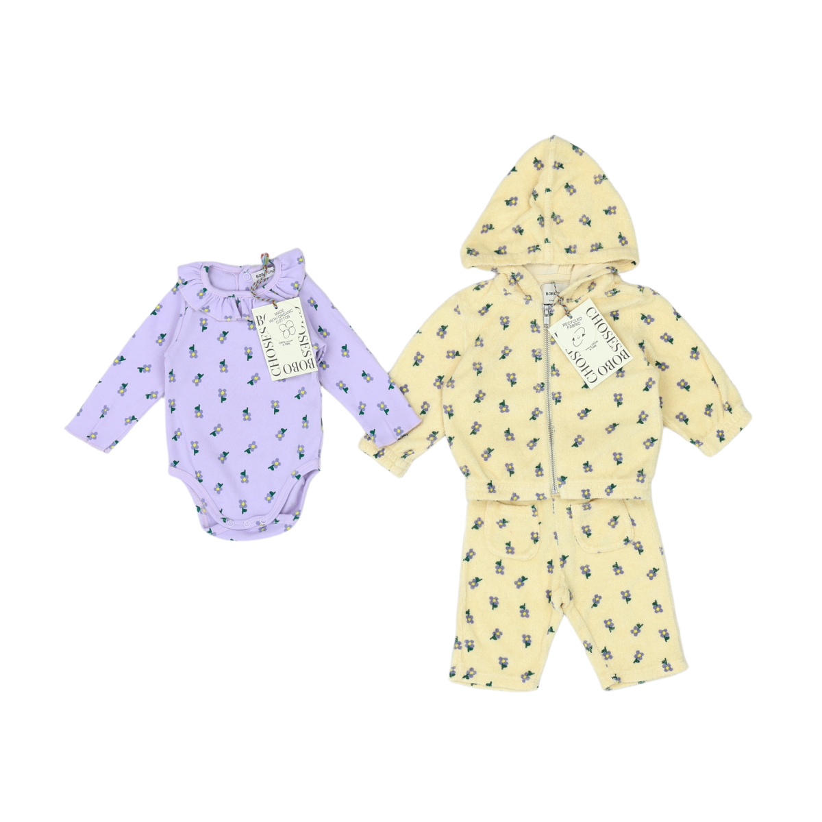 BOBO CHOSES - ENSEMBLE - JAUNE, VIOLET - 6 MOIS