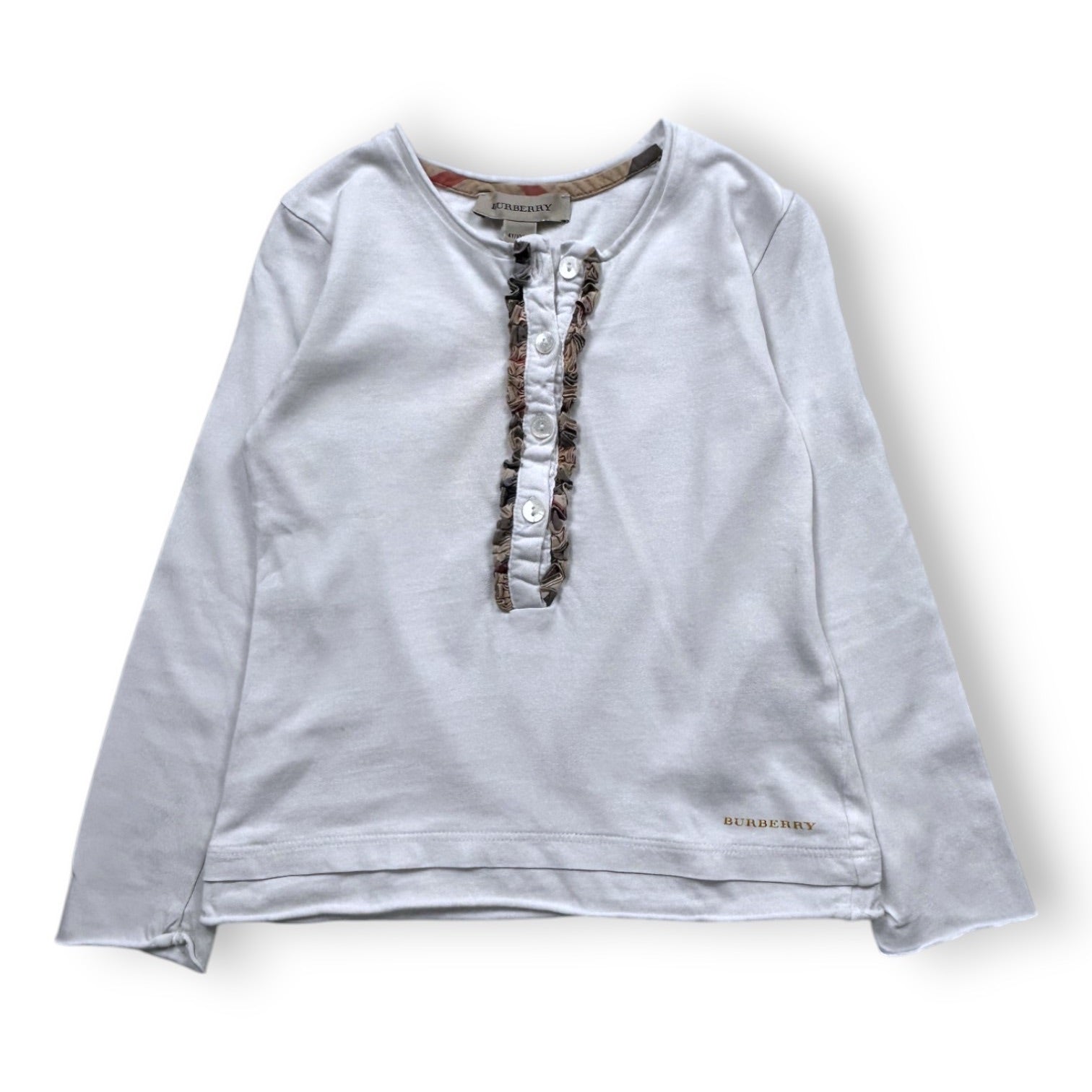 BURBERRY - T-SHIRT - WEISS - 4 JAHRE