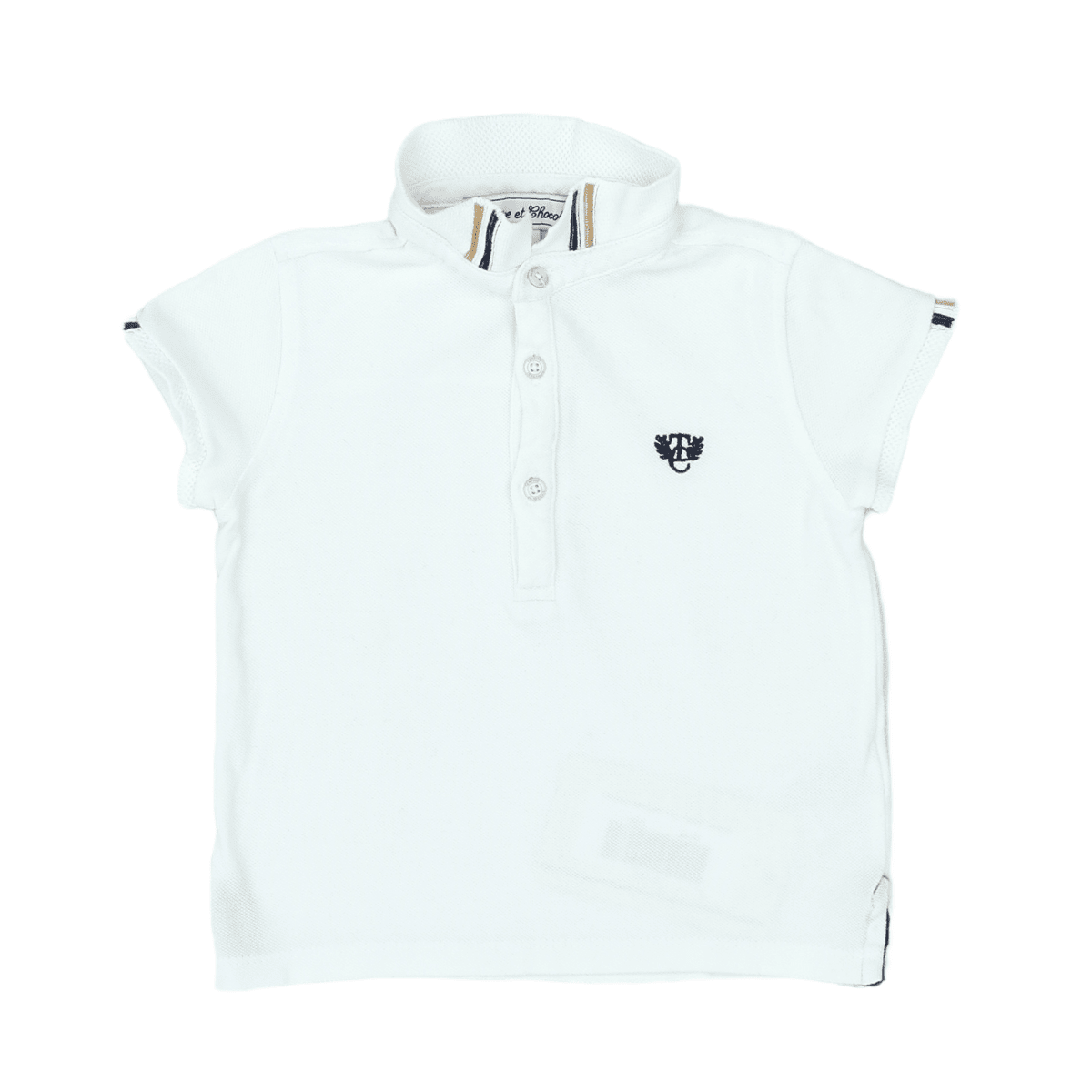 TARTINE & CHOCOLAT - POLO - BLANC - 24 MOIS