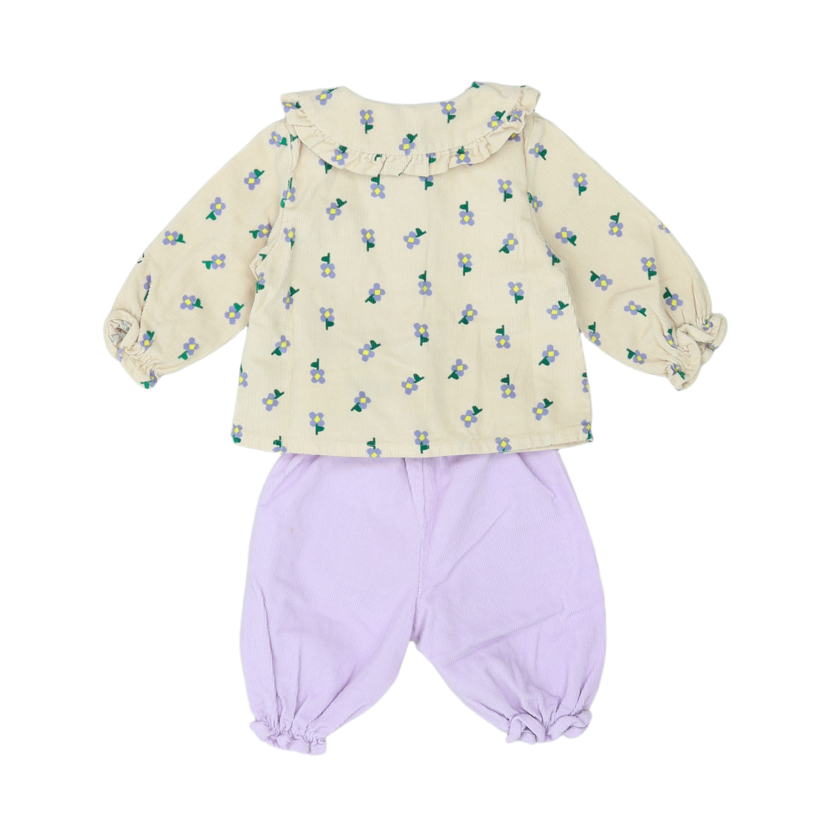 BOBO CHOSES - ENSEMBLE - VIOLET, BEIGE - 3 MOIS