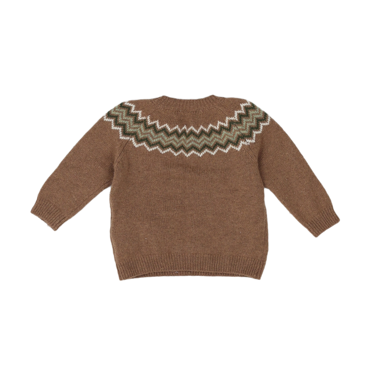 CYRILLUS - PULL - MARRON - 6 MOIS