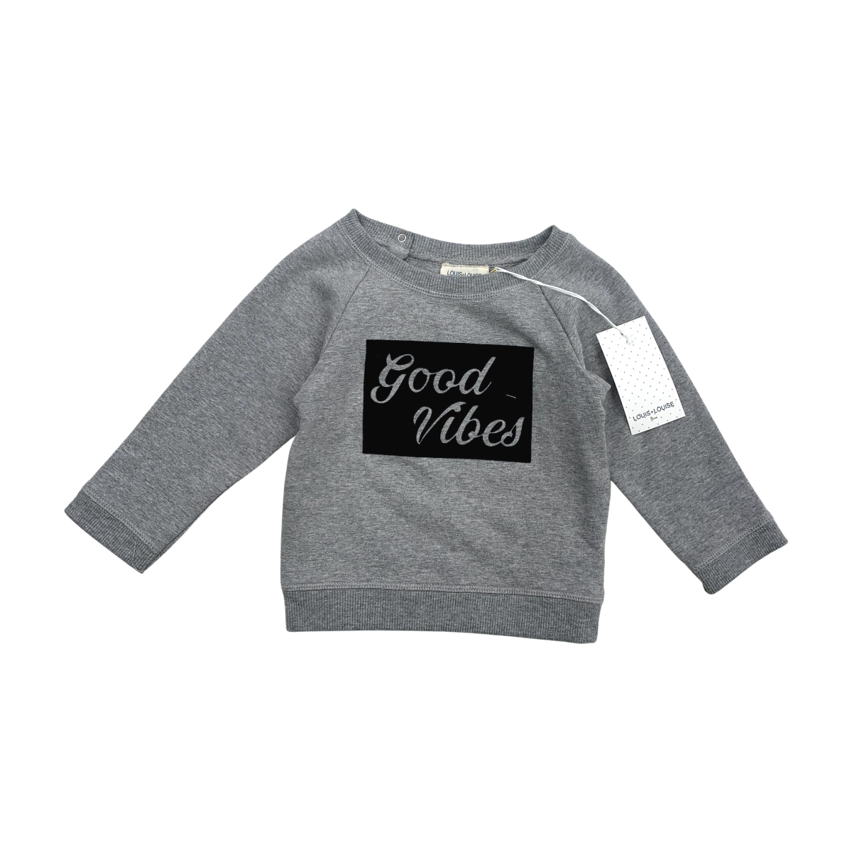 LOUIS LOUISE - PULL - GRIS - 12 MOIS