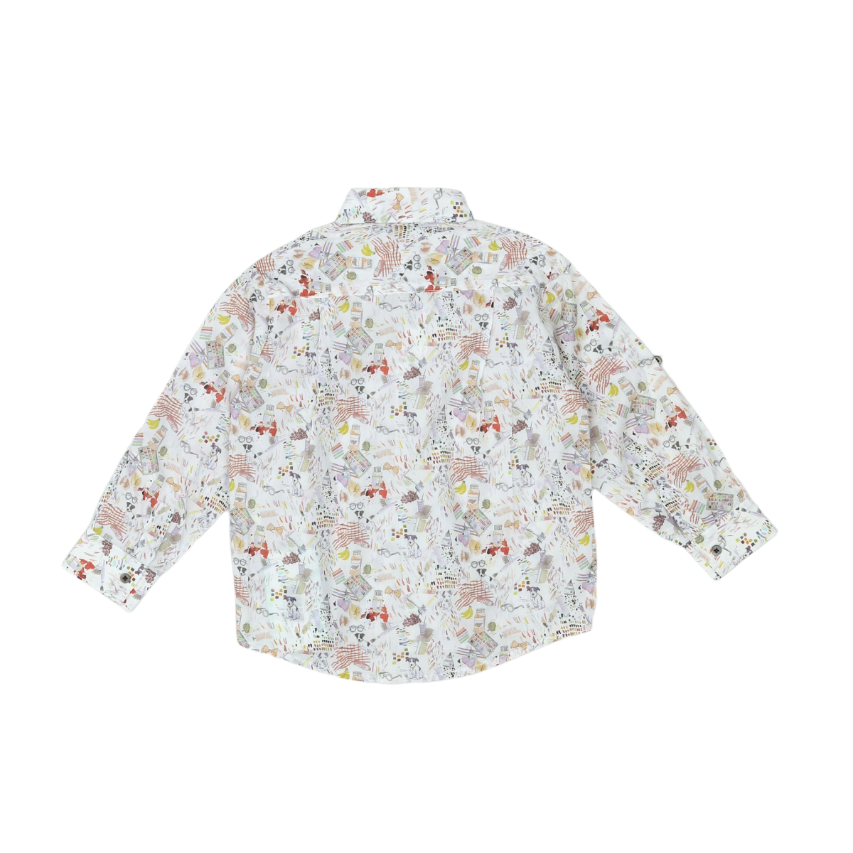 CASHMIRINO - CHEMISE - BLANC - 4 ANS