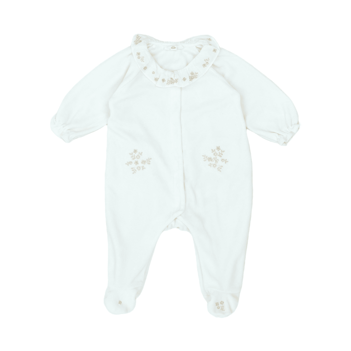 TARTINE & CHOCOLAT - PAJAMAS - WHITE - 6 MONTHS