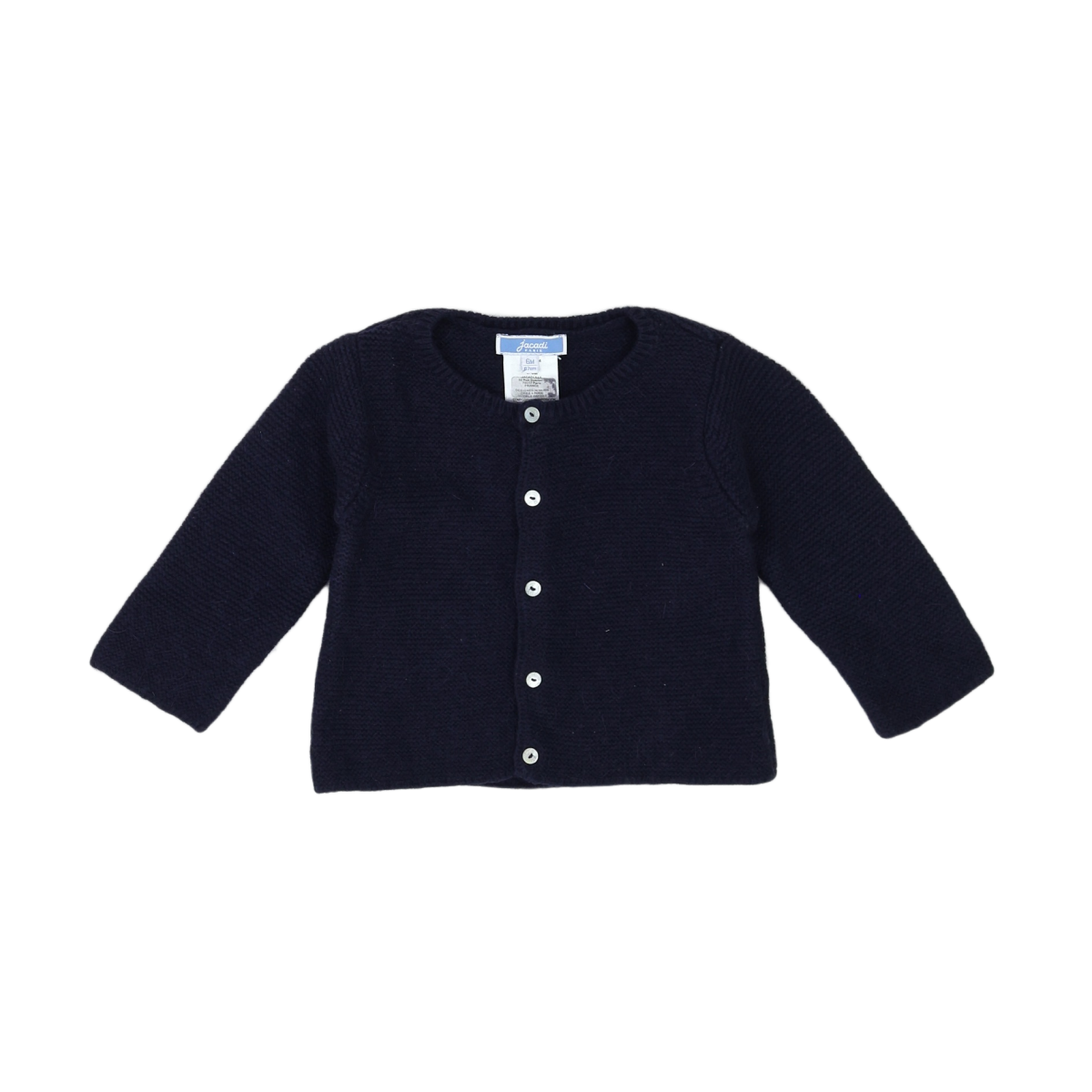 JACADI - CARDIGAN - BLEU - 6 MOIS