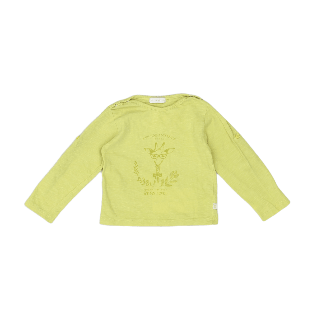 LES ENFANTINES - T-SHIRT - GELB - 24 MONATE