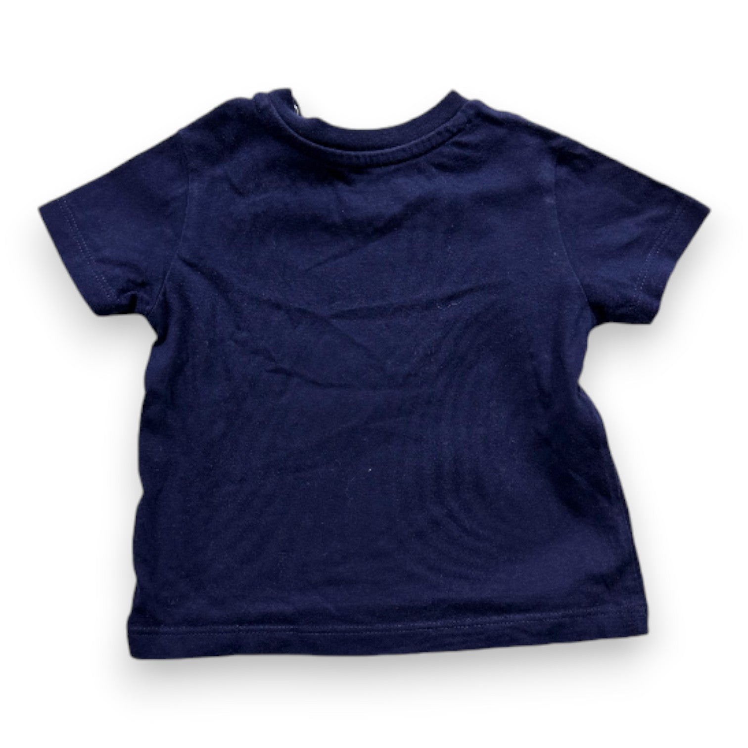 RALPH LAUREN - Black "Polo" short-sleeved T-shirt - 6 months