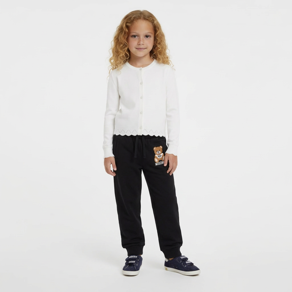 MOSCHINO - JOGGING - NOIR - 6 ANS