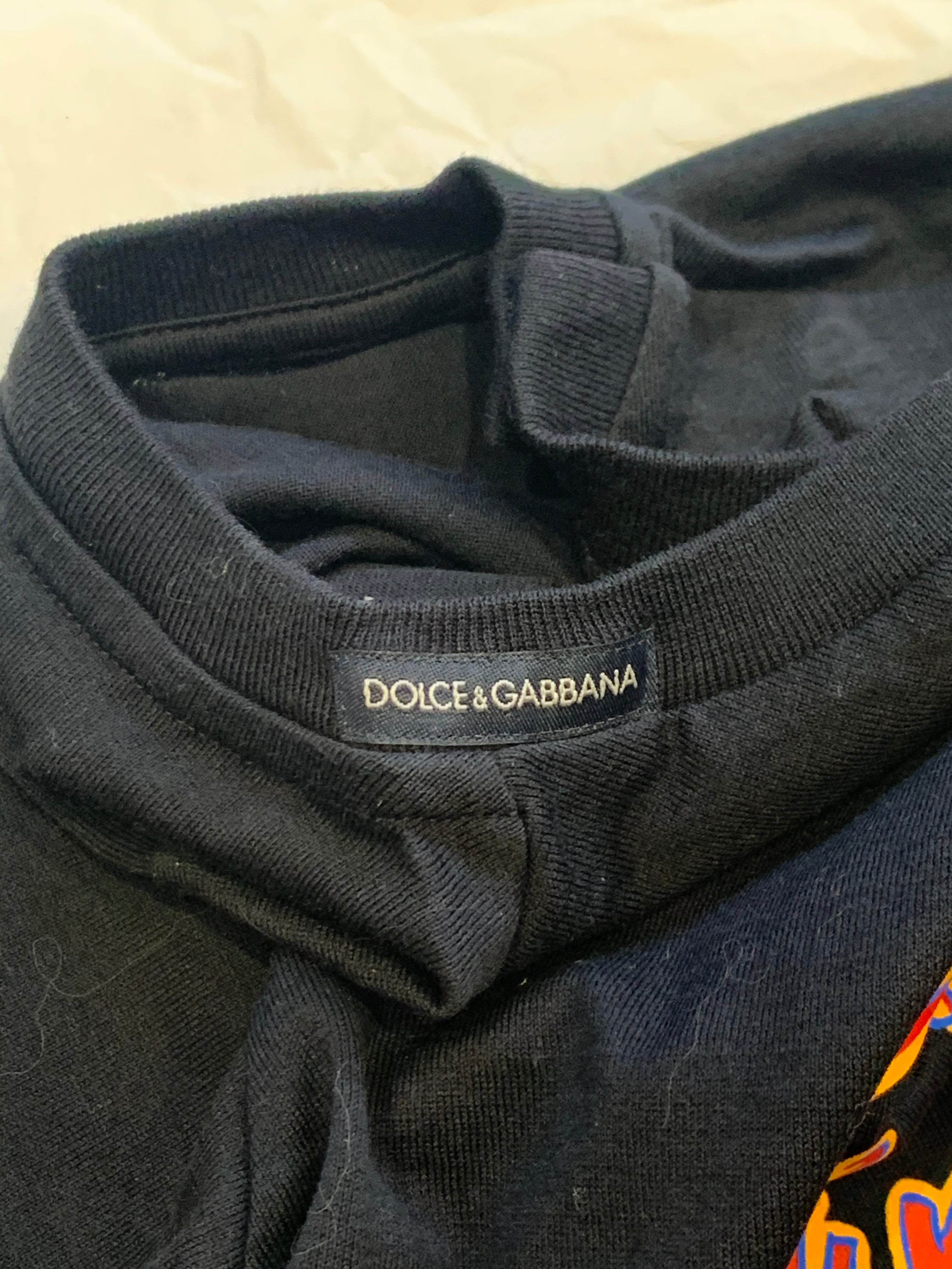 DOLCE & GABBANA - T-SHIRT - BLACK - 3 YEARS