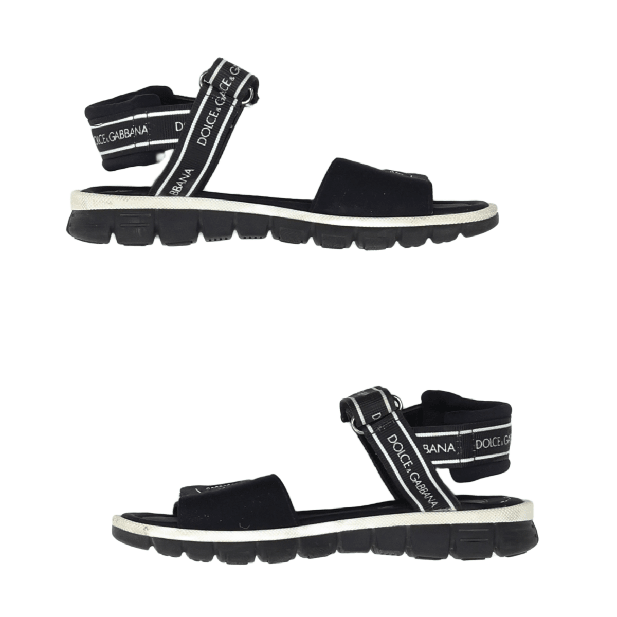 DOLCE & GABBANA - SANDALS - BLACK - 30