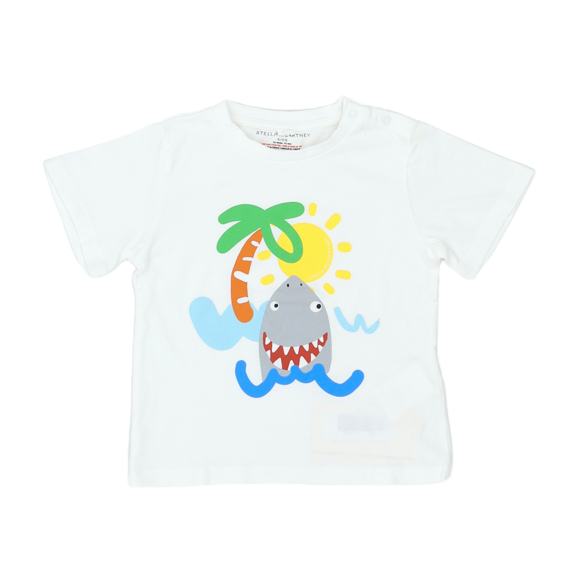 STELLA MCCARTNEY - T-SHIRT - BLANC - 3 ANS