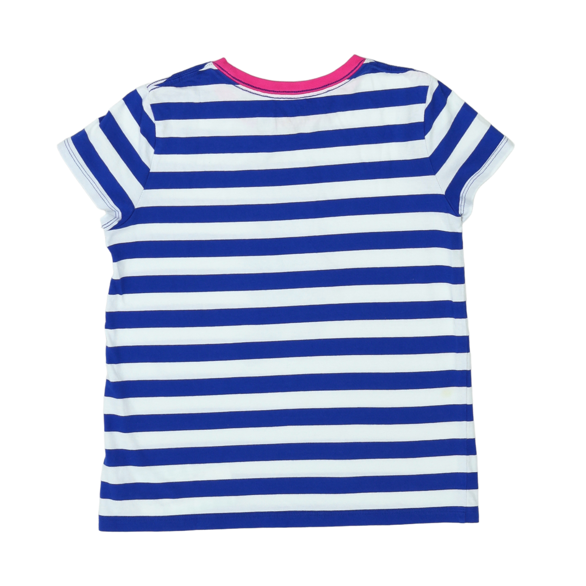 RALPH LAUREN - T-SHIRT - BLANC, BLEU - 8 ANS